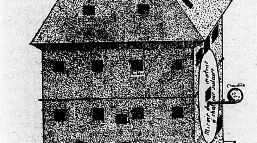 Le "chalet volant", L'Envol, Marcel Illidé et Lesly, Librairie de l'Intégrale, 1933, p.221